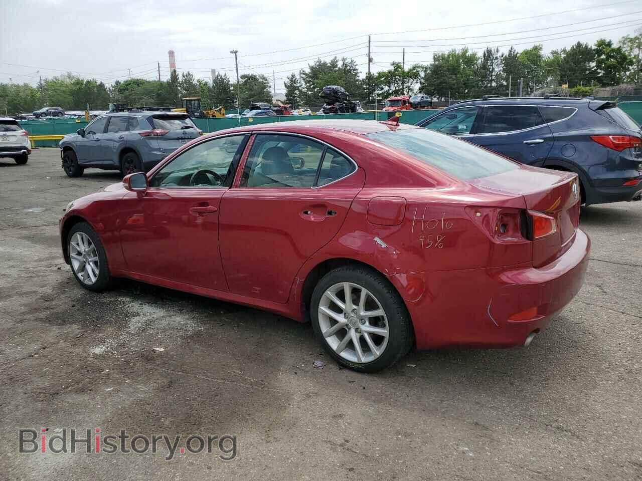 2012 LEXUS IS - VIN: JTHCF5C21C5060140 - Фото 2