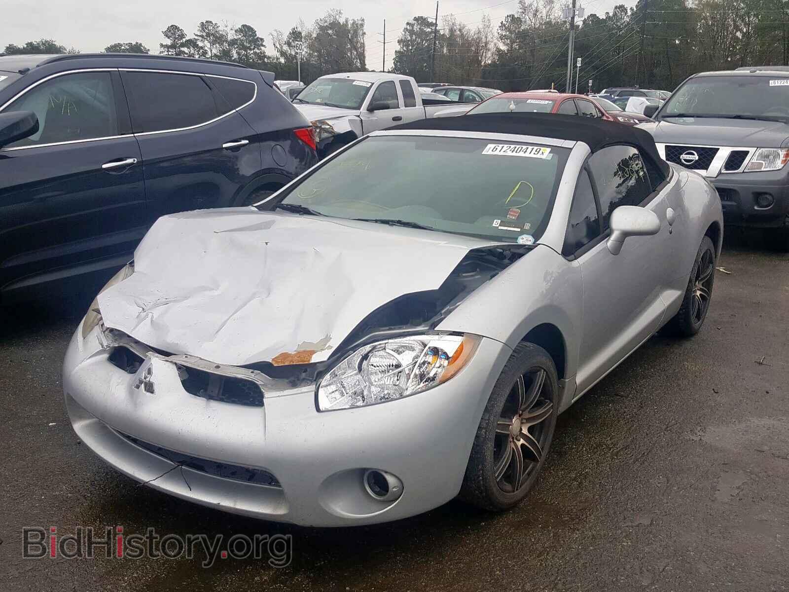 2007 MITSUBISHI ECLIPSE - VIN: 4A3AL25F67E019358 - Photo 2