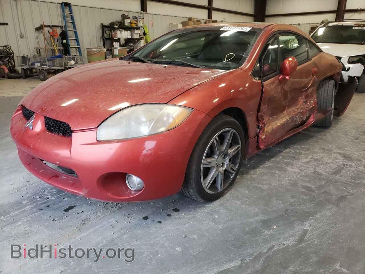 2006 MITSUBISHI ECLIPSE - VIN: 4A3AK34T36E006162 - Фото 2