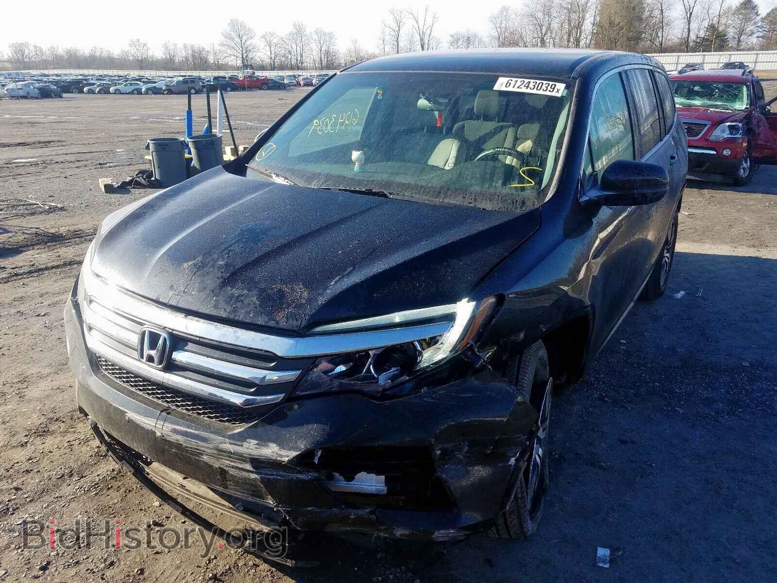 2016 HONDA PILOT EX - VIN: 5FNYF6H33GB013842 - Фото 2