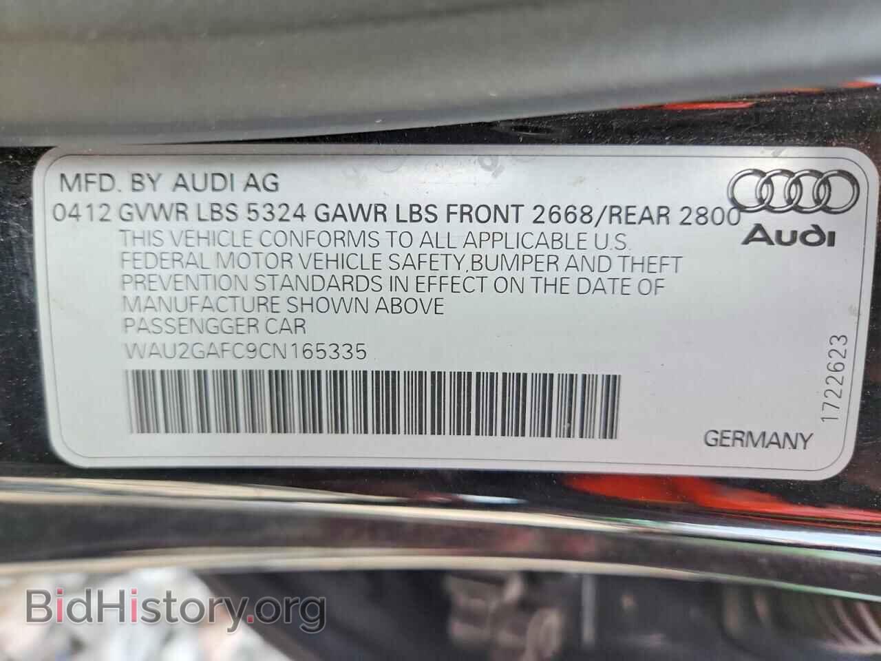 2012 AUDI A7 - VIN: WAU2GAFC9CN165335 - Photo 13