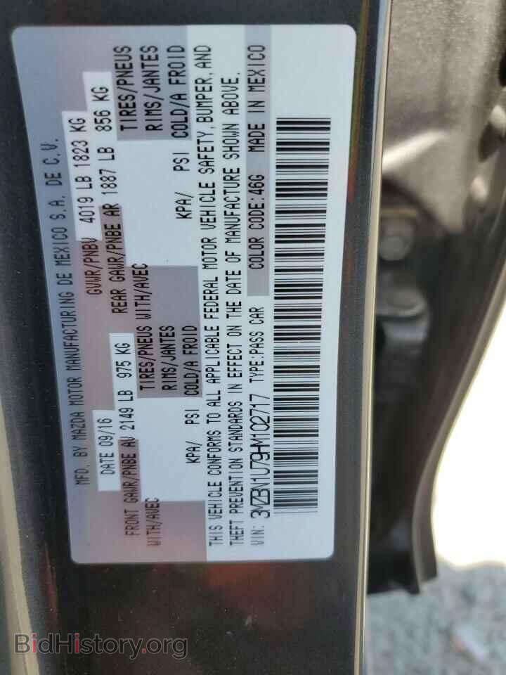 2017 MAZDA 3 - VIN: 3MZBN1U79HM102717 - Фото 13