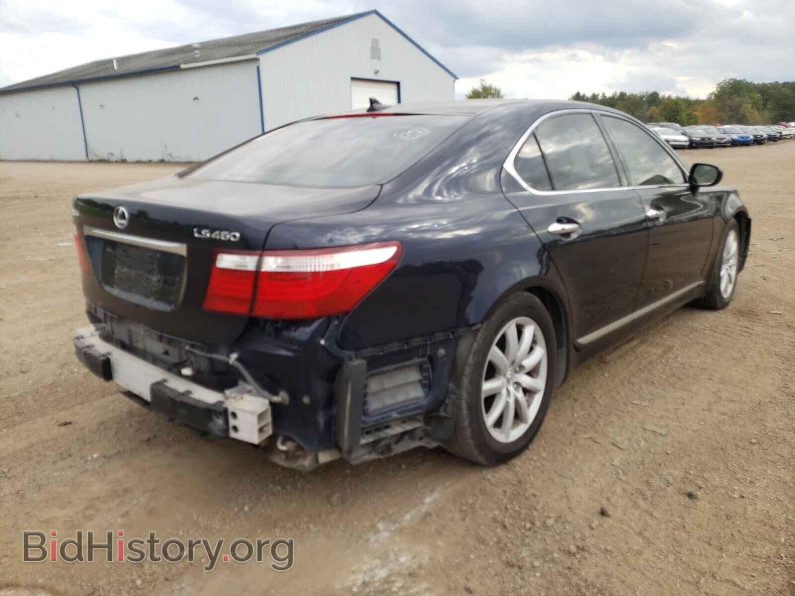 2007 LEXUS LS460 - VIN: JTHBL46F875045508 - Фото 4