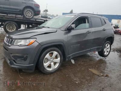 2020 Jeep COMPASS Latitude, серый — VIN 3C4NJDBB1LT135293, Copart