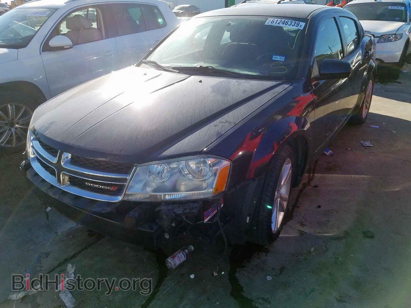 2012 DODGE AVENGER - VIN: 1C3CDZEG1CN246904 - Фото 2