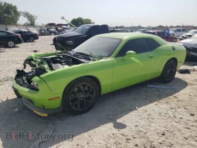 2023 Dodge CHALLENGER, green — VIN 2C3CDZJG3PH549669, Copart