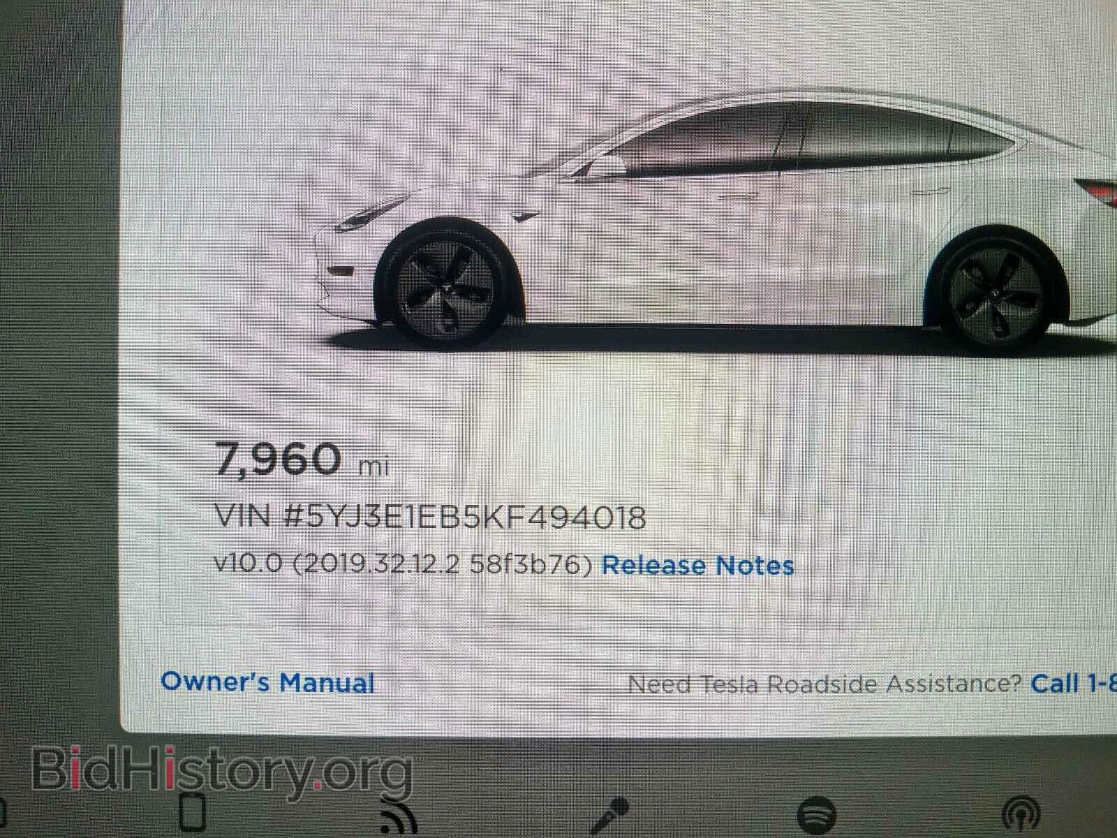 2019 TESLA MODEL 3 - VIN: 5YJ3E1EB5KF494018 - Photo 8