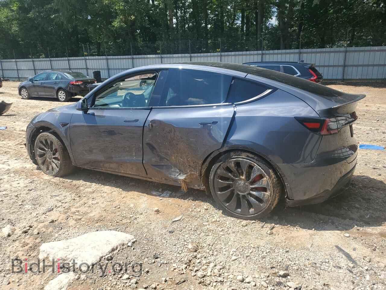 2022 TESLA MODEL Y - VIN: 7SAYGDEF1NF377015 - Photo 2