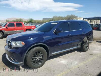 2017 Dodge DURANGO SXT, blue — VIN 1C4RDHAG4HC629244, Copart