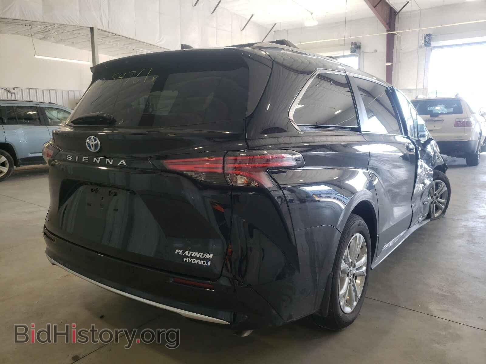 2021 TOYOTA SIENNA - VIN: 5TDESKFC6MS028708 - Фото 4