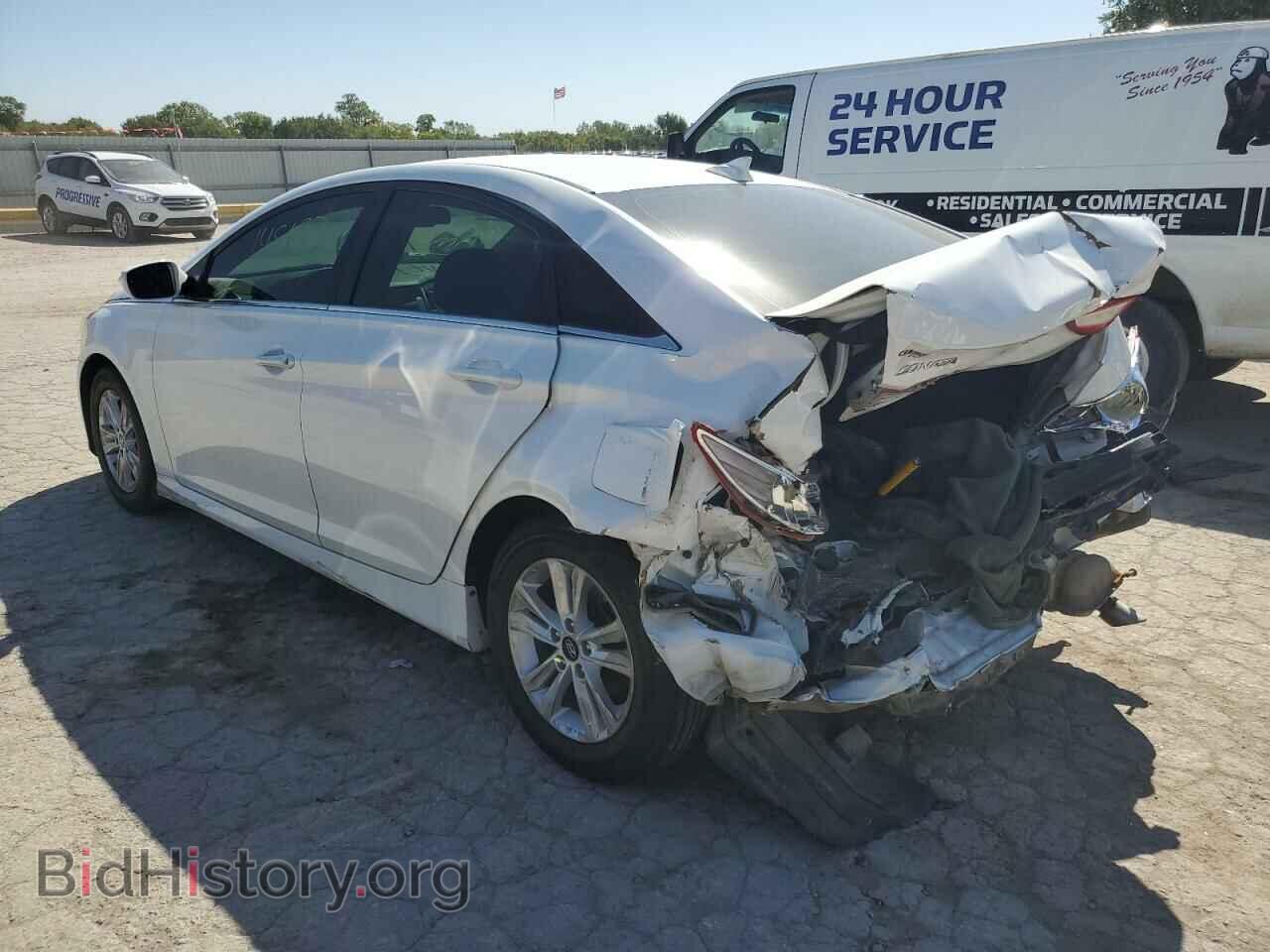 2014 HYUNDAI SONATA - VIN: 5NPEB4AC8EH910182 - Фото 3