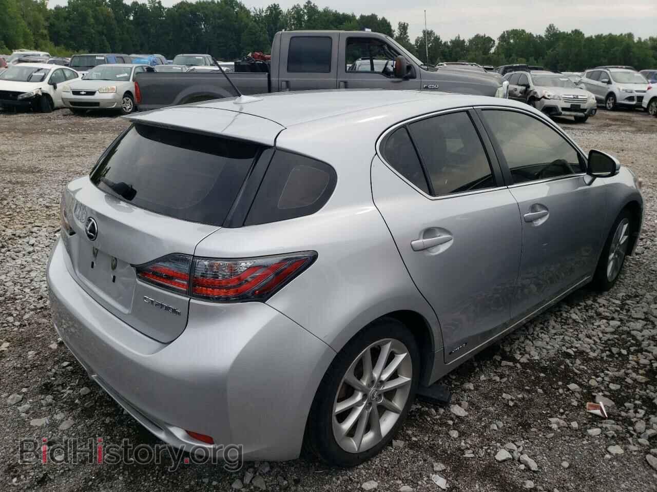 2012 LEXUS CT 200 - VIN: JTHKD5BH6C2070963 - Фото 3
