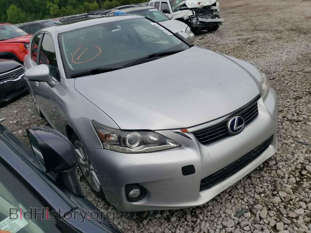 2012 LEXUS CT 200 - VIN: JTHKD5BH6C2070963 - Фото 4