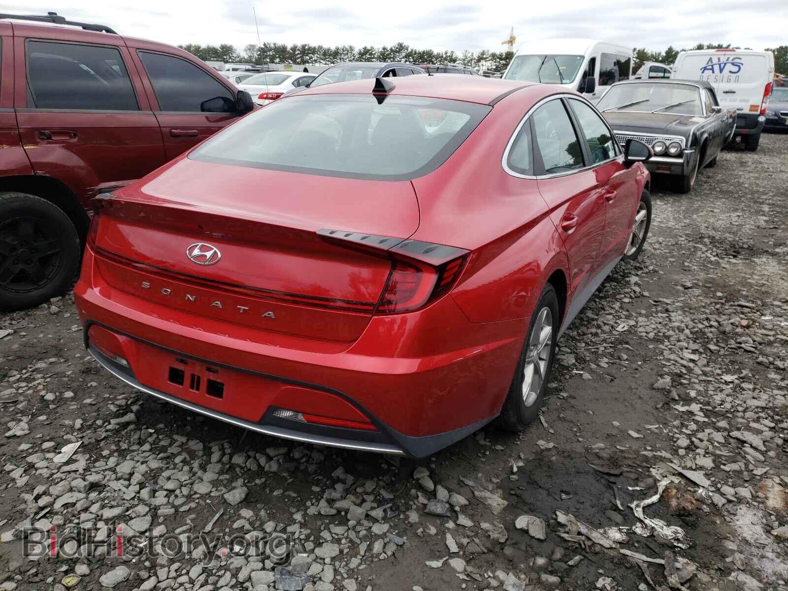 2021 HYUNDAI SONATA - VIN: 5NPEG4JA5MH073082 - Фото 4
