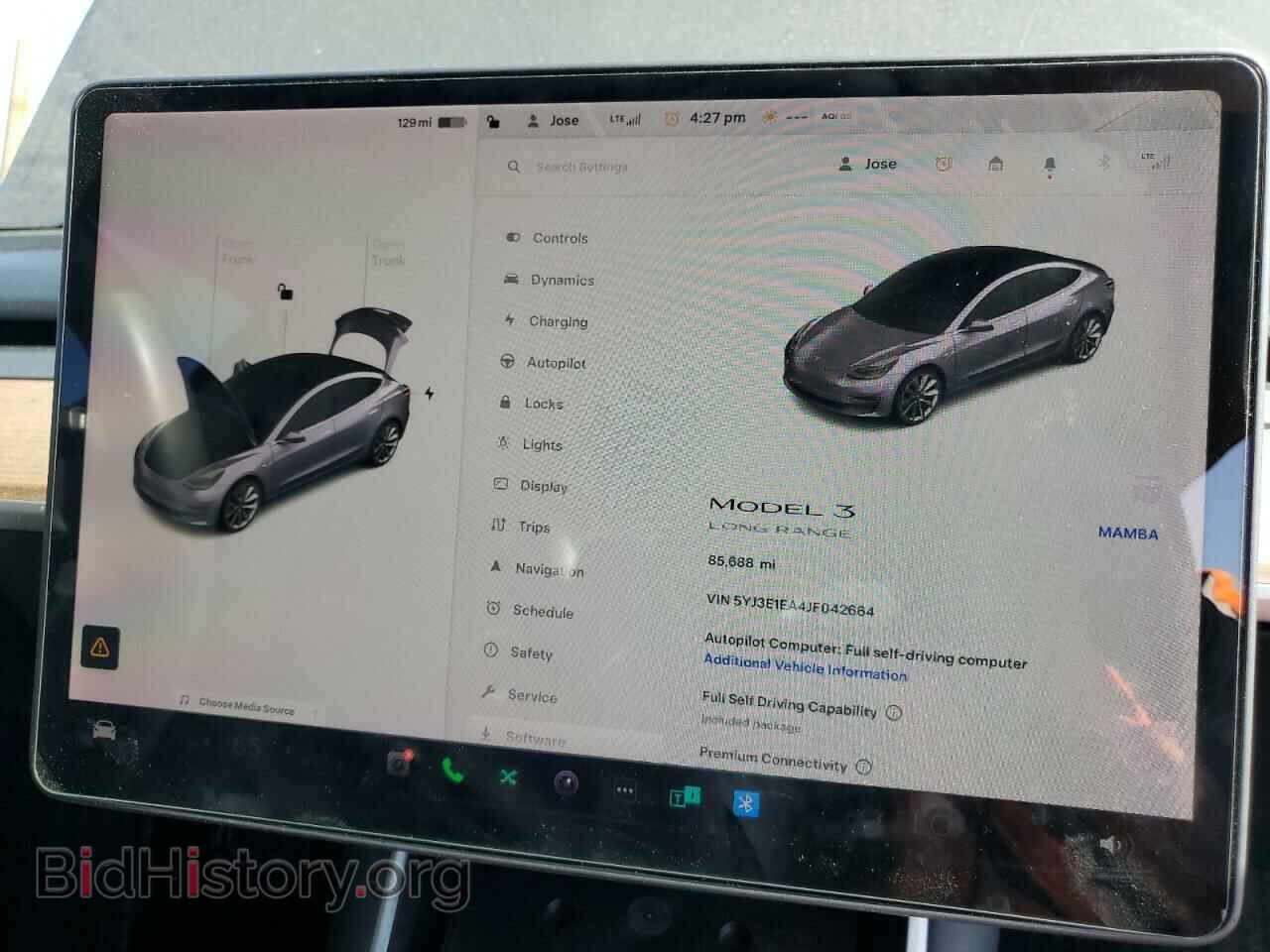 2018 TESLA MODEL 3 - VIN: 5YJ3E1EA4JF042664 - Photo 9