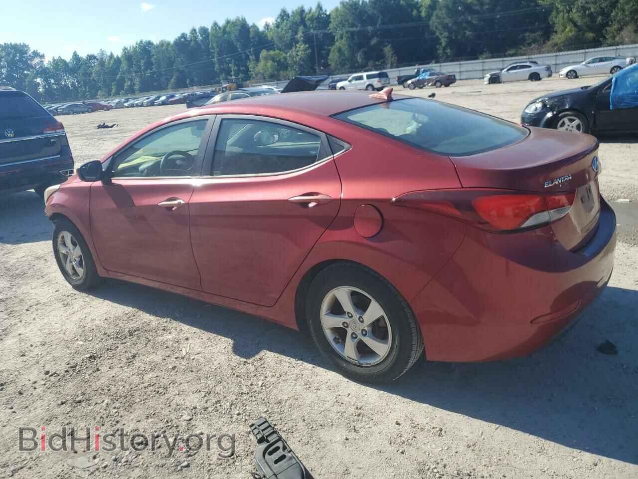 2014 HYUNDAI ELANTRA - VIN: 5NPDH4AE3EH488351 - Фото 2