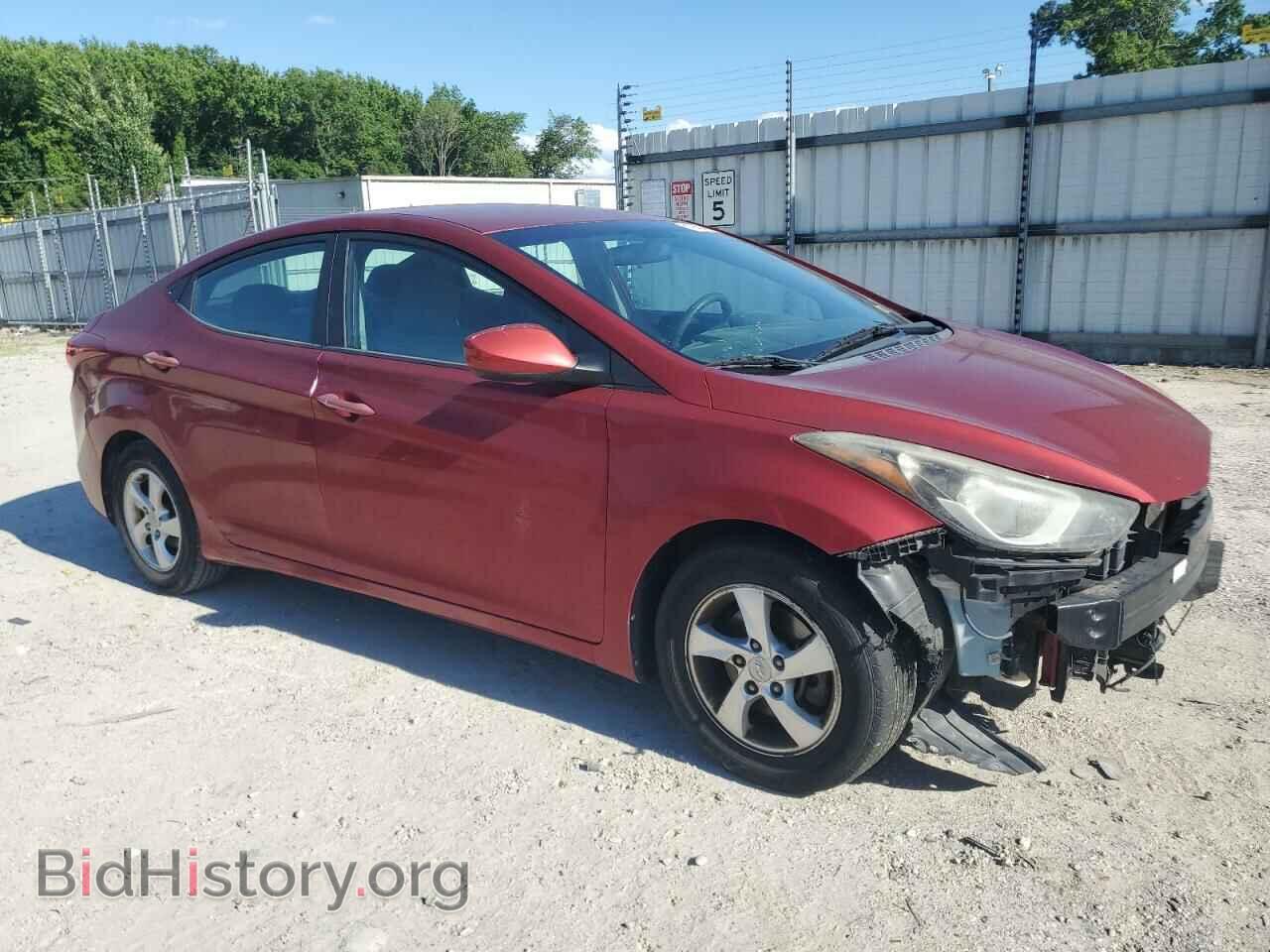 2014 HYUNDAI ELANTRA - VIN: 5NPDH4AE3EH488351 - Фото 4