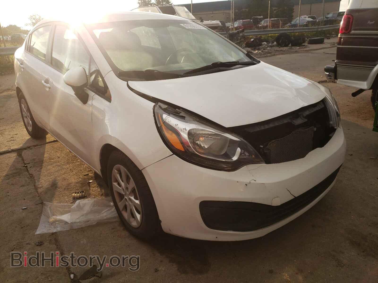 Фотография KNADM4A31D6288973 - KIA RIO 2013