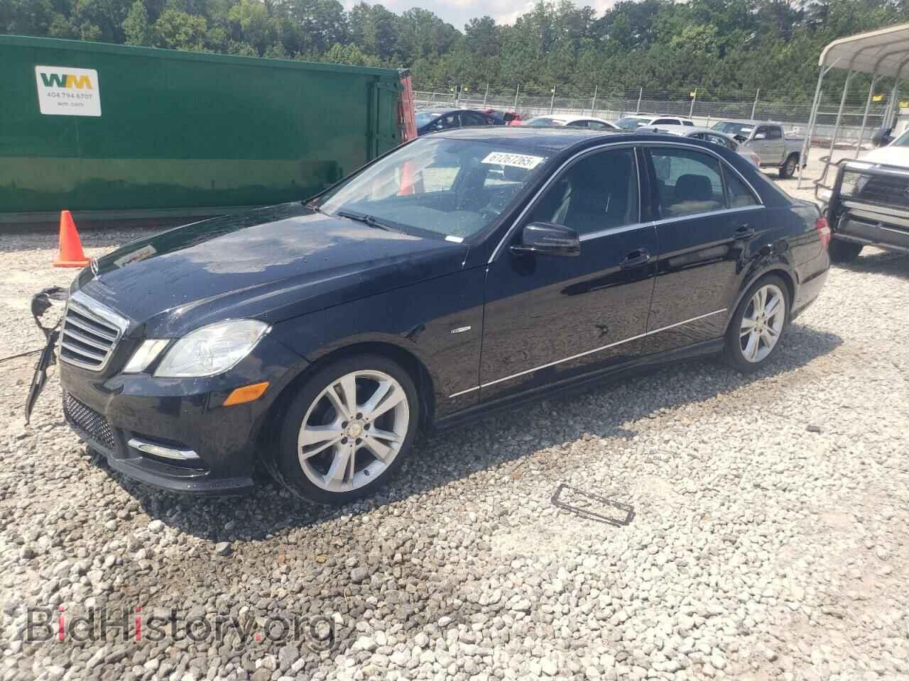 Photo WDDHF5KB6CA533844 - MERCEDES-BENZ E-CLASS 2012