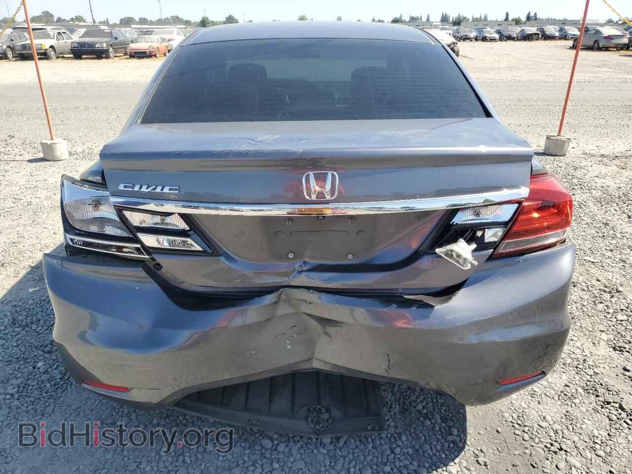 2014 HONDA CIVIC - VIN: 2HGFB2F96EH514171 - Фото 6