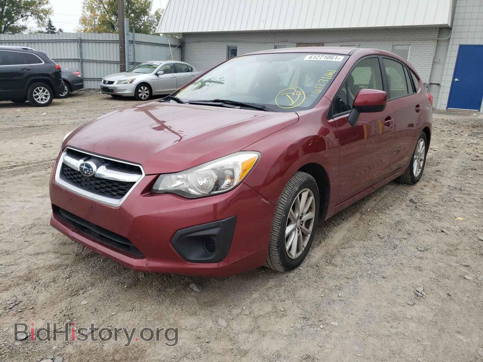 2014 SUBARU IMPREZA - VIN: JF1GPAC6XE8244740 - Фото 2