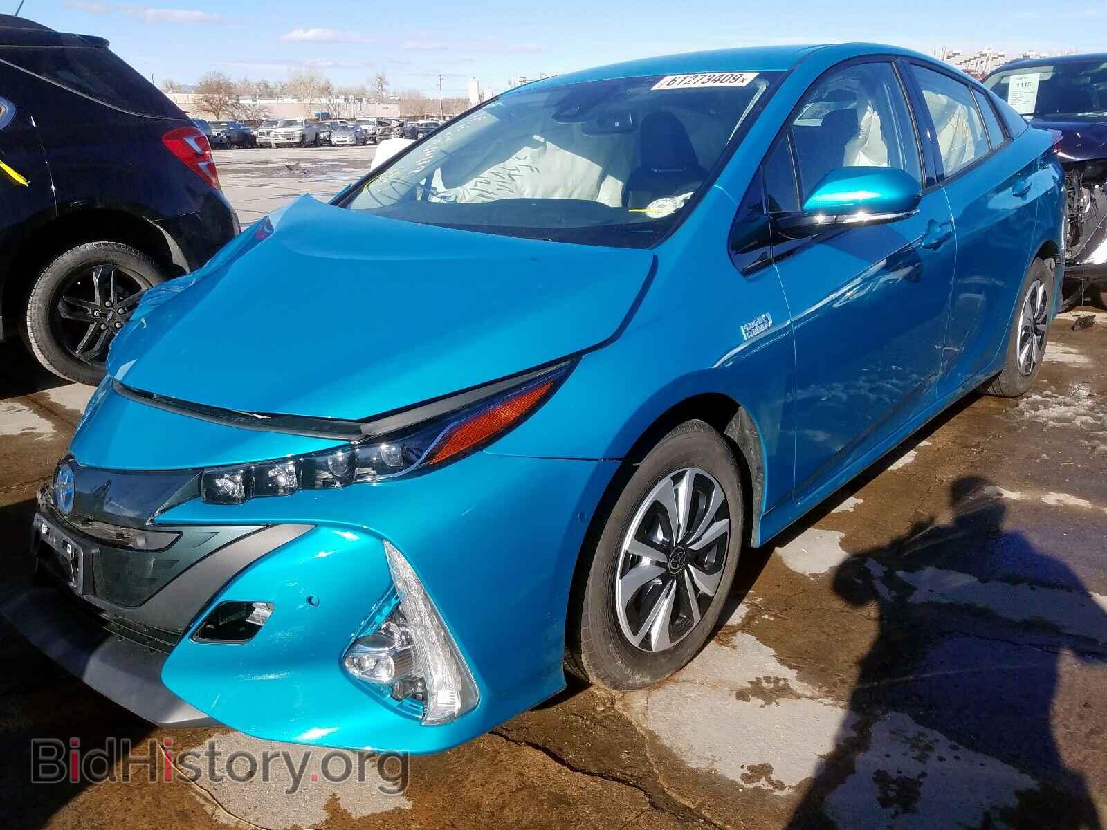 2019 TOYOTA PRIUS - VIN: JTDKARFP9K3105345 - Фото 2