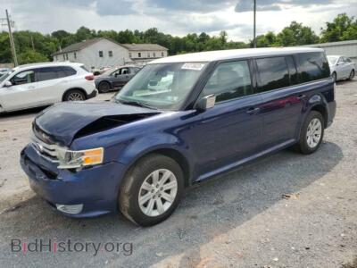2011 Ford FLEX SE, синий — VIN 2FMGK5BC6BBD12463, Copart