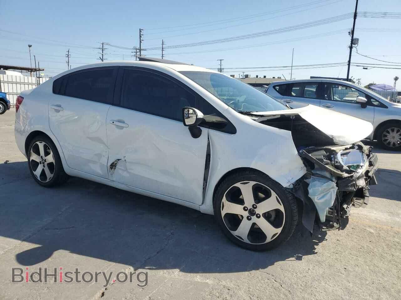 2012 KIA RIO - VIN: KNADN4A34C6053978 - Фото 4