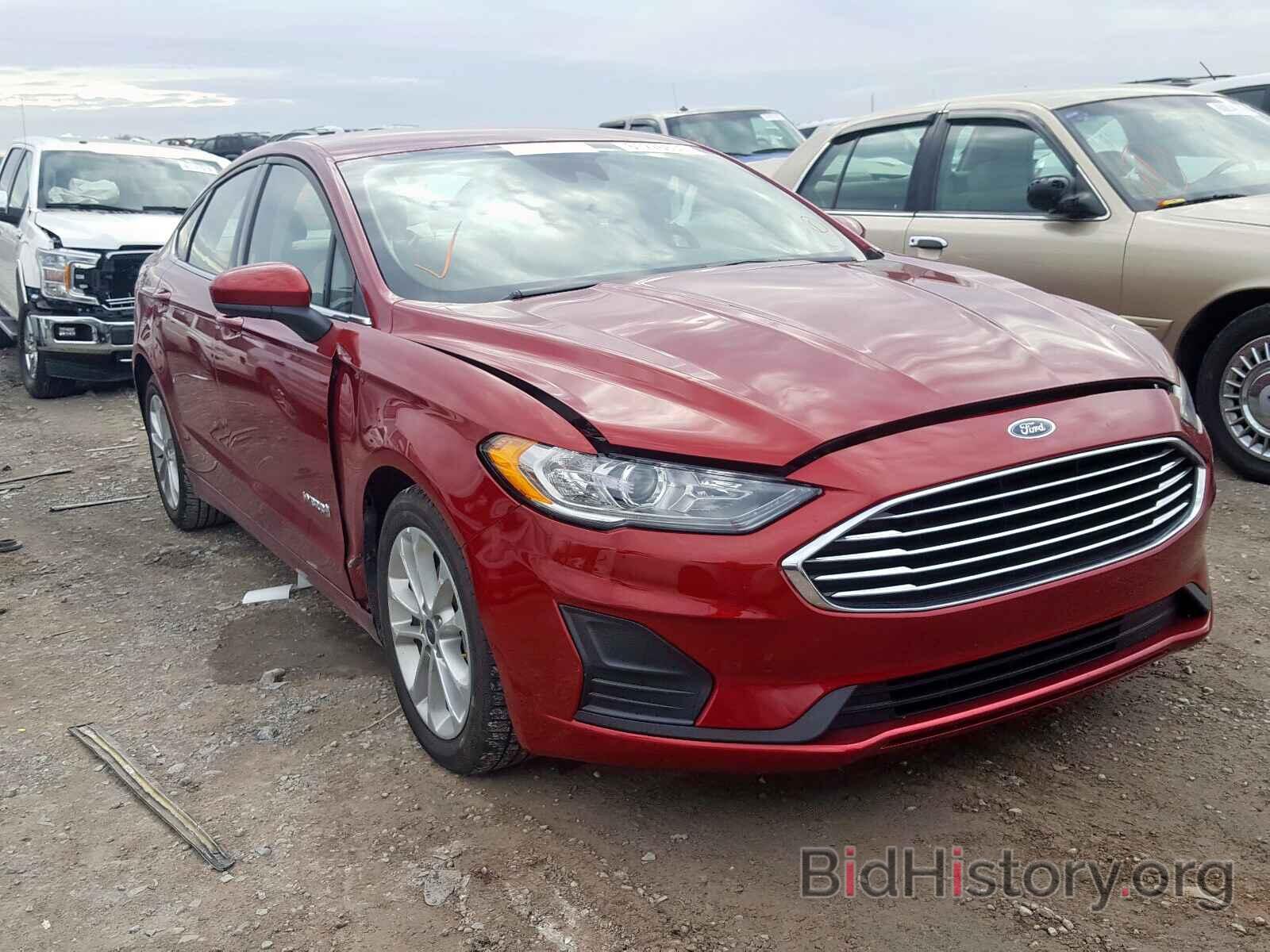 Photo 3FA6P0LU6KR226301 - FORD FUSION SE 2019