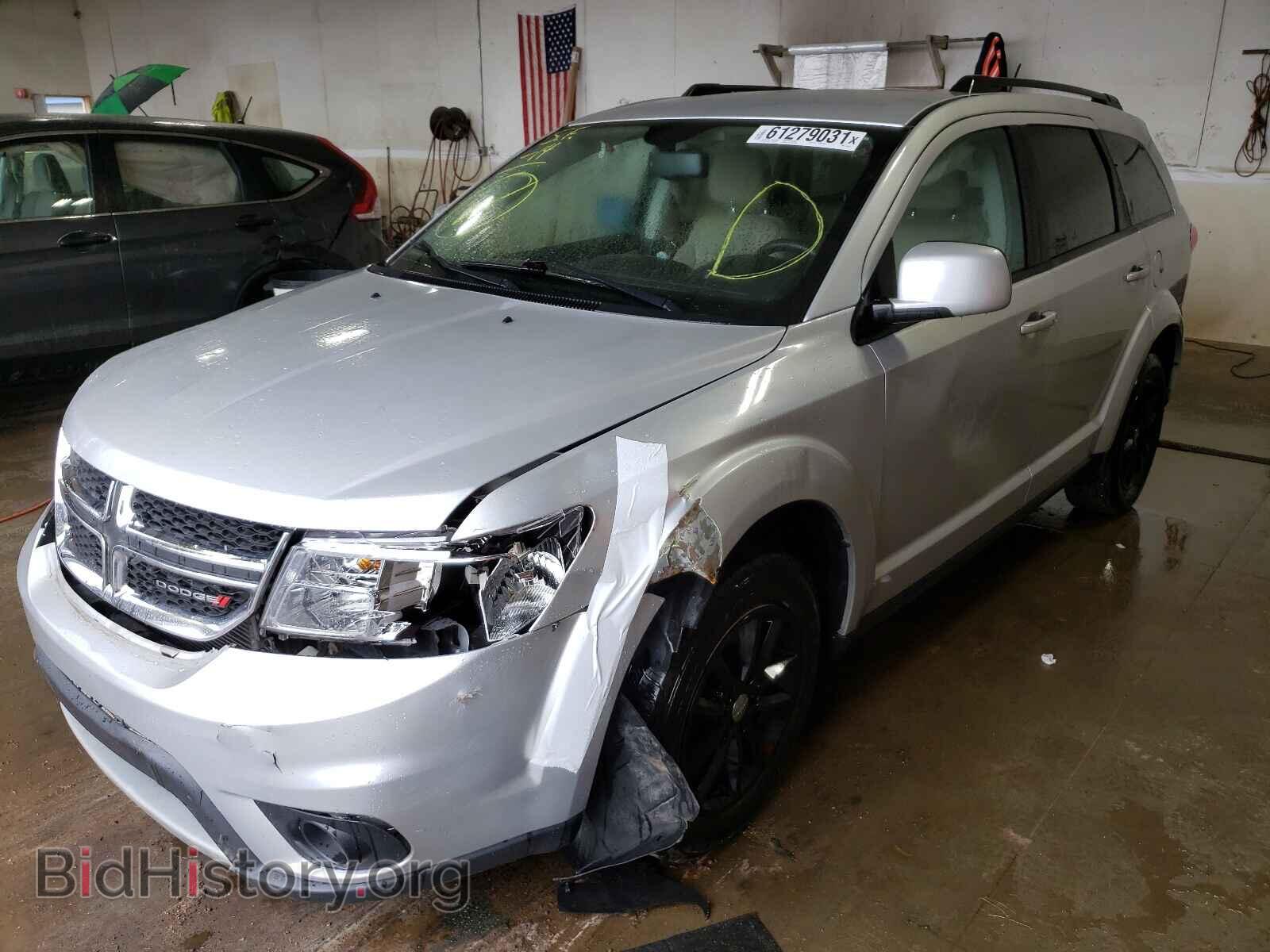 2014 DODGE JOURNEY - VIN: 3C4PDCBB9ET181824 - Фото 2