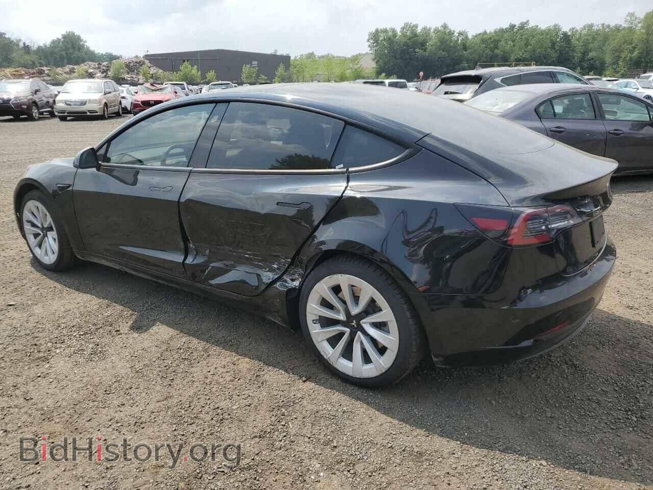 2022 TESLA MODEL 3 - VIN: 5YJ3E1EA9NF186765 - Фото 2