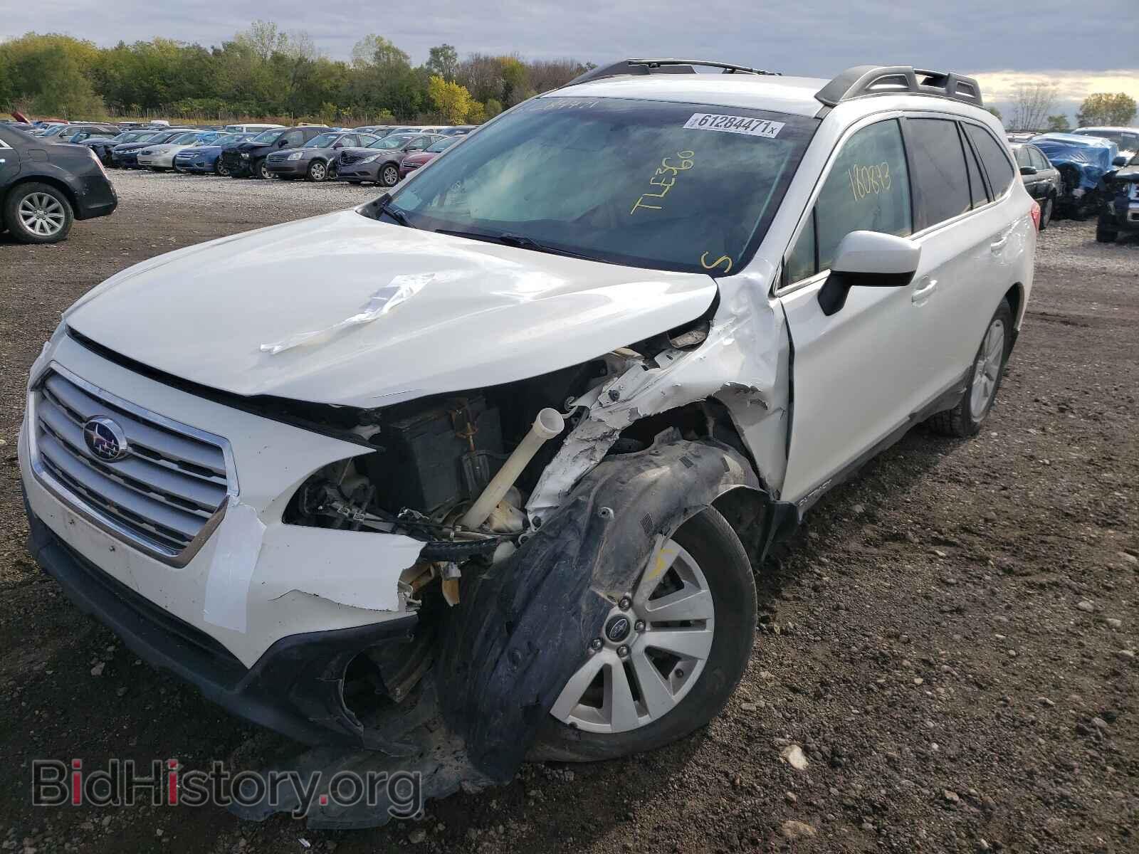2015 SUBARU OUTBACK - VIN: 4S4BSBCC7F3305437 - Фото 2