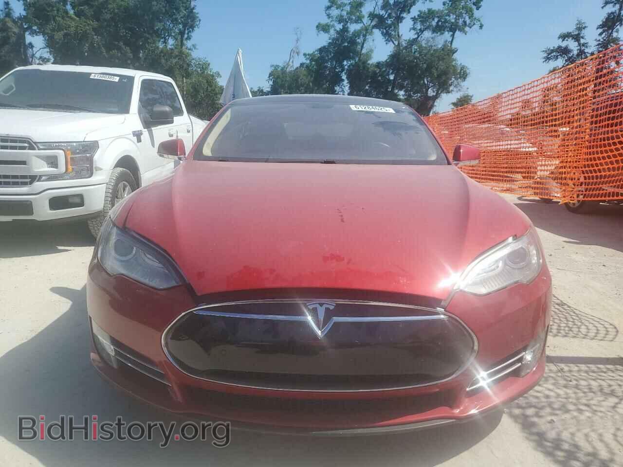 2014 TESLA MODEL S - VIN: 5YJSA1H19EFP27946 - Фото 5