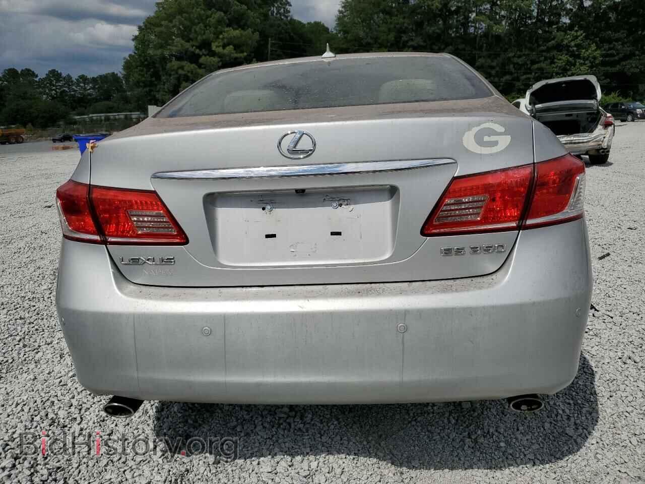 2010 LEXUS ES350 - VIN: JTHBK1EG9A2362945 - Фото 6
