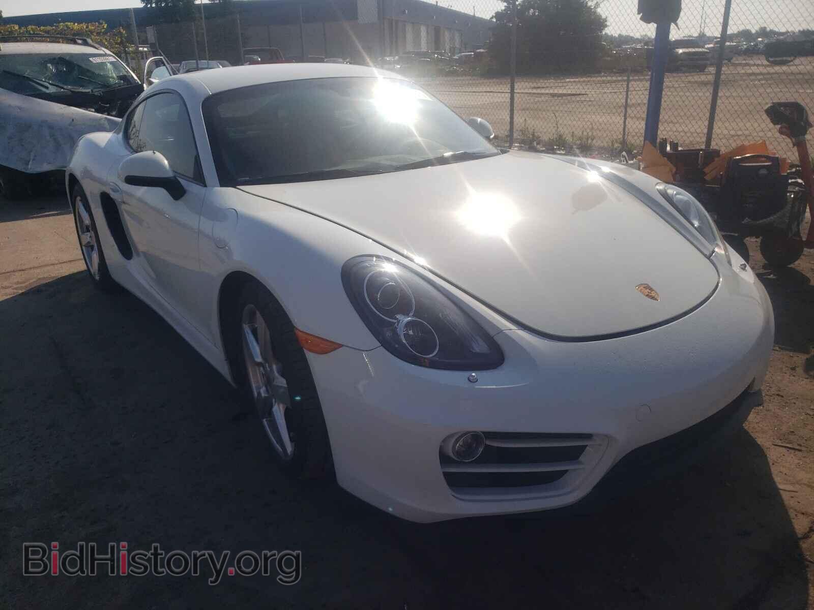 Фотография WP0AA2A80EK174101 - PORSCHE CAYMAN 2014