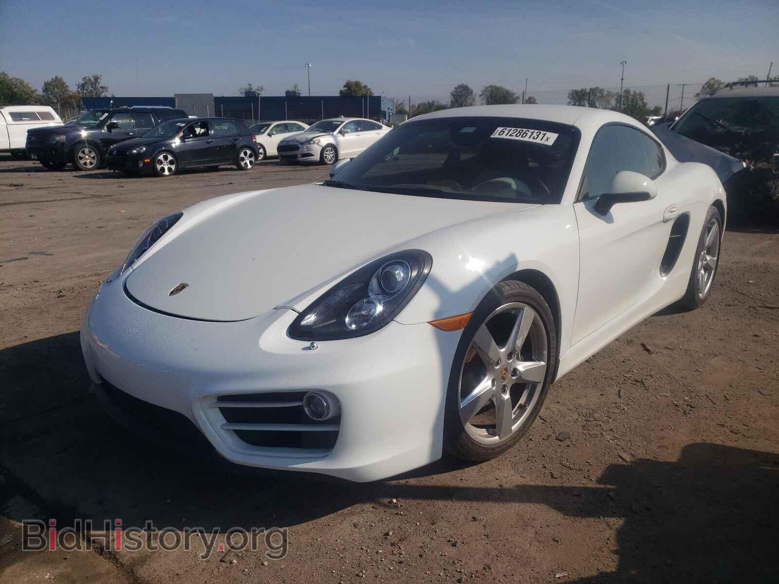 2014 PORSCHE CAYMAN - VIN: WP0AA2A80EK174101 - Фото 2
