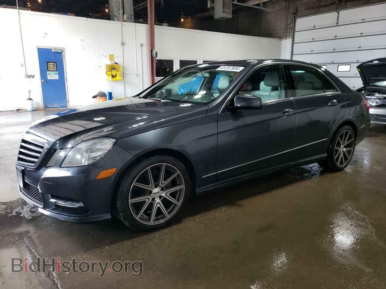 Photo WDDHF8JB9DA731323 - MERCEDES-BENZ E-CLASS 2013