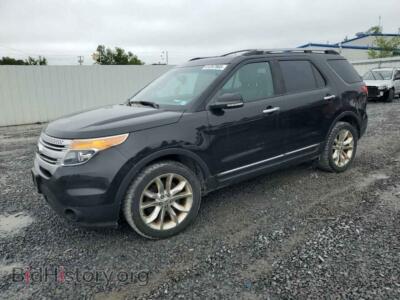 2015 Ford EXPLORER XLT, черный — VIN 1FM5K8D86FGA81600, Copart