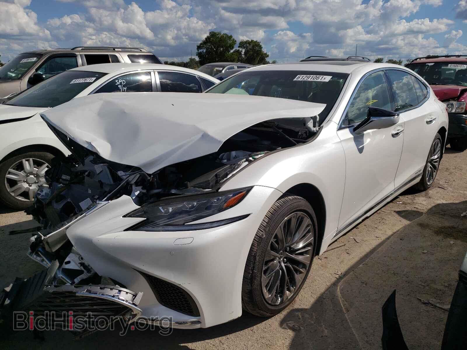 2018 LEXUS LS500 - VIN: JTHBYLFF3J5001144 - Фото 2
