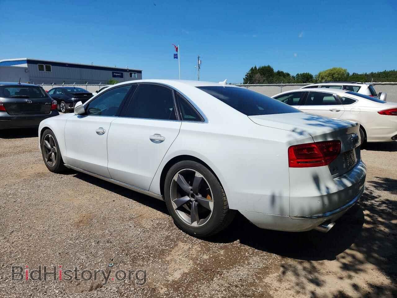 2013 AUDI A8 - VIN: WAUAGAFD1DN016911 - Photo 2