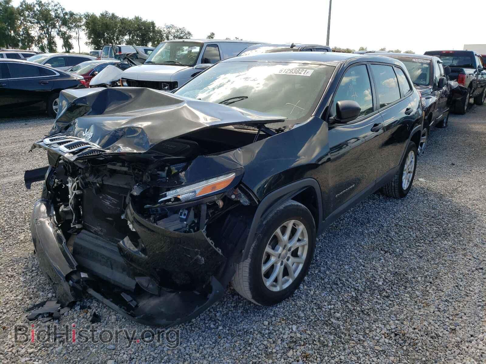 2014 JEEP CHEROKEE - VIN: 1C4PJLAB0EW250095 - Фото 2