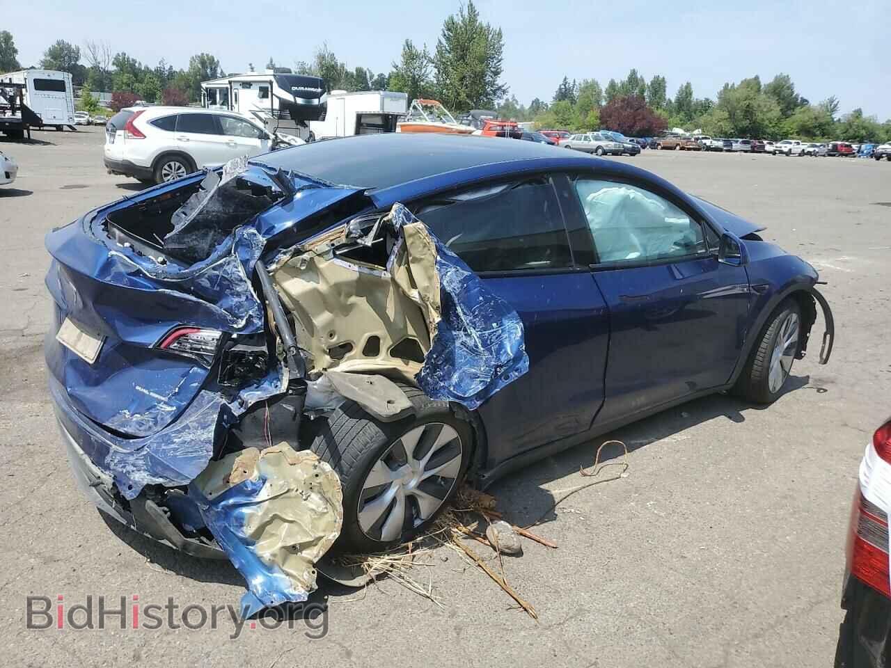 2020 TESLA MODEL Y - VIN: 5YJYGDEE3LF009078 - Фото 3