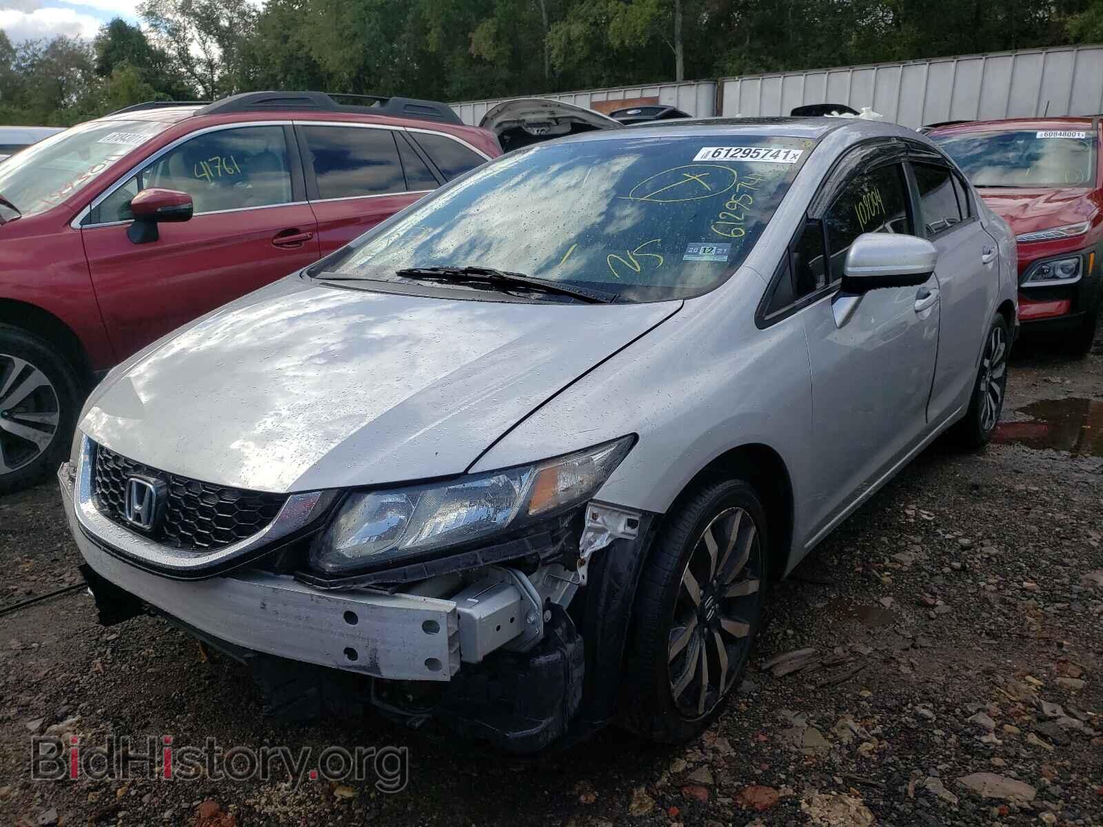 2014 HONDA CIVIC - VIN: 2HGFB2F90EH555878 - Фото 2