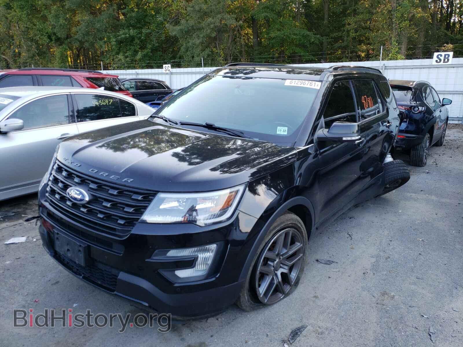 2017 FORD EXPLORER - VIN: 1FM5K8GTXHGA40180 - Фото 2