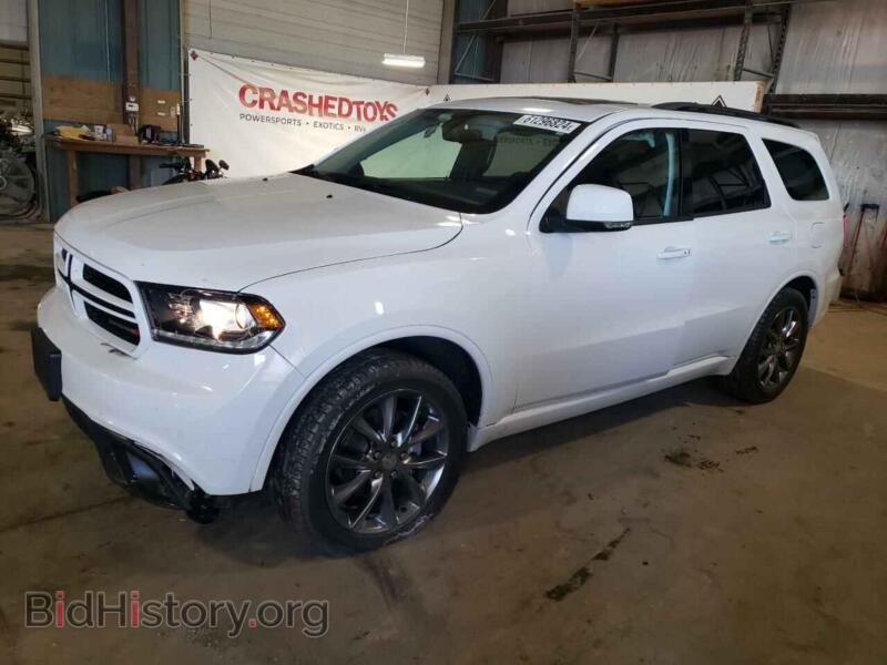 2017 Dodge DURANGO GT (VIN 1C4RDJDG6HC644055) — фото 1 из 13, Copart, повреждение: передняя часть