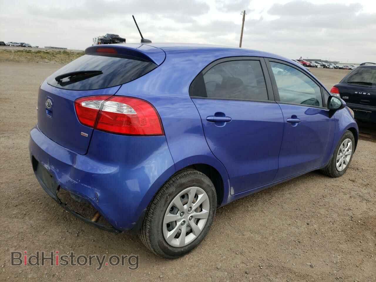 2012 KIA RIO - VIN: KNADM5A33C6760224 - Фото 4
