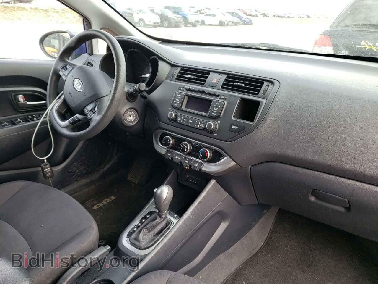 2012 KIA RIO - VIN: KNADM5A33C6760224 - Фото 9
