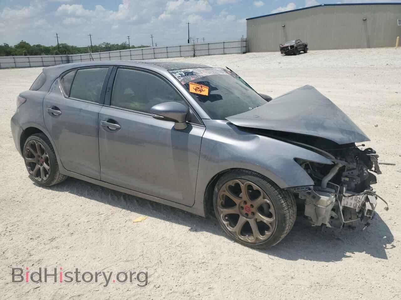 2012 LEXUS CT 200 - VIN: JTHKD5BH7C2100276 - Фото 4