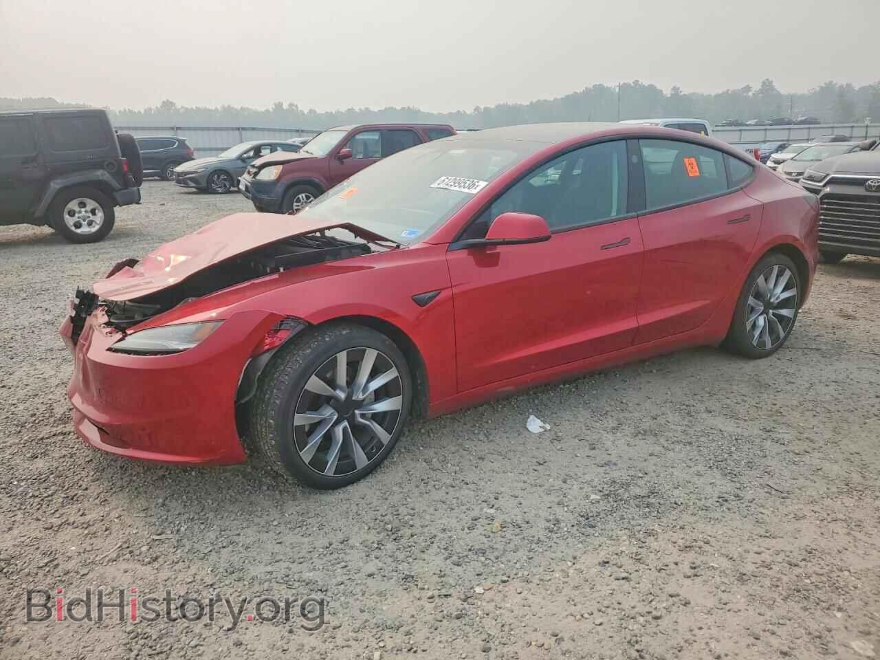 Photo 5YJ3E1EA4RF721099 - TESLA MODEL 3 2024