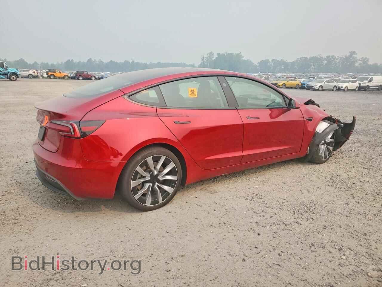 2024 TESLA MODEL 3 - VIN: 5YJ3E1EA4RF721099 - Photo 3